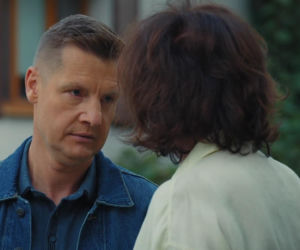 M jak miłość odc. 1906. Paweł (Rafał Mroczek), Marysia (Małgorzata Pieńkowska)