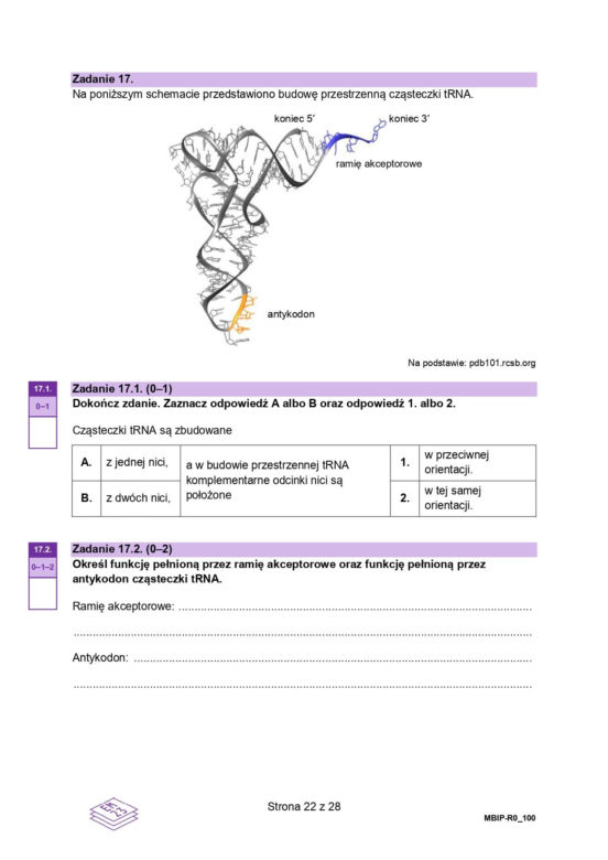 Biologia arkusze MATURA 2024 rozszerzenie FORMUŁA 2023