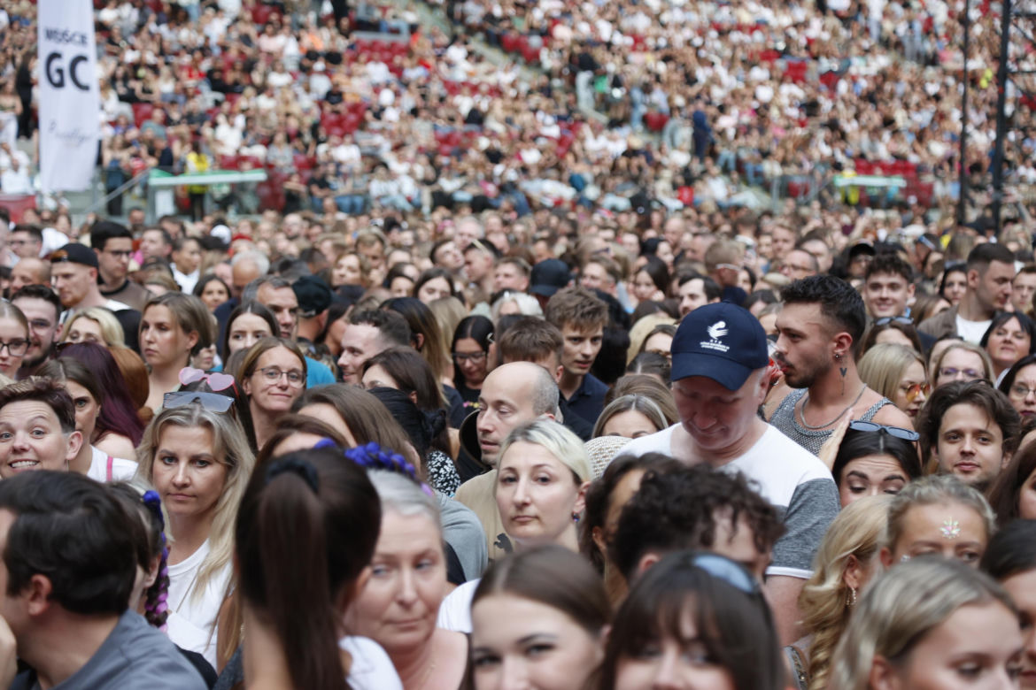 Koncert Jennifer Lopez w Warszawie (25.07.2025) - część druga. Organizatorem koncertu jest Prestige MJM