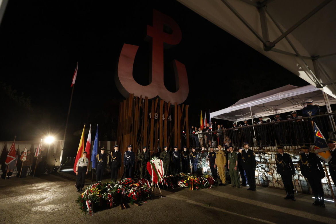Uroczystość na Kopcu Powstania Warszawskiego (1.08.2025)