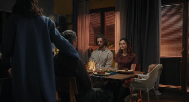 M jak miłość odc. 1929. Kasia (Paulina Lasota), Mariusz (Mateusz Mosiewicz), Jakub Karski (Krzysztof Kwiatkowski), Martyna (Magdalena Turczeniewicz)