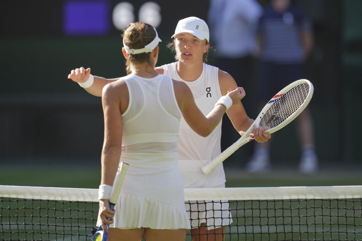 Iga Świątek Wimbledon 2025