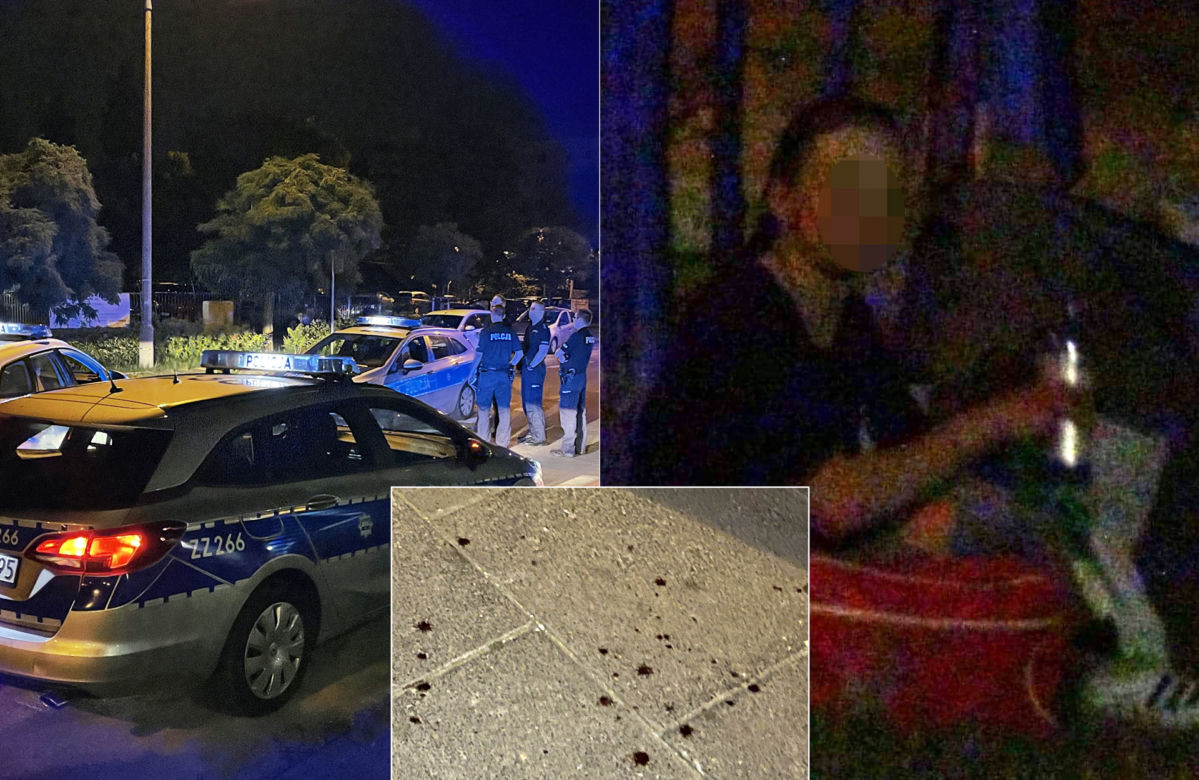 59-latek ugodzony nożem na Pradze-Północ w Warszawie. Jego stan jest stabilny