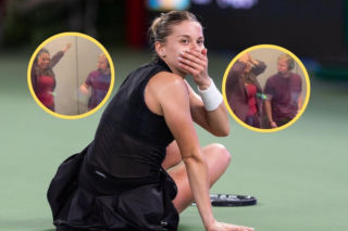 Tak zachowali się polscy komentatorzy w momencie, gdy Maja Chwalińska została mistrzynią WTA Wuhan! Nagranie prosto z budki