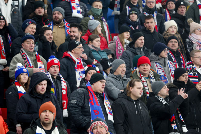 Górnik Zabrze - Lech Poznań: Zdjęcia kibiców ze szlagieru 20. kolejki PKO BP Ekstraklasy