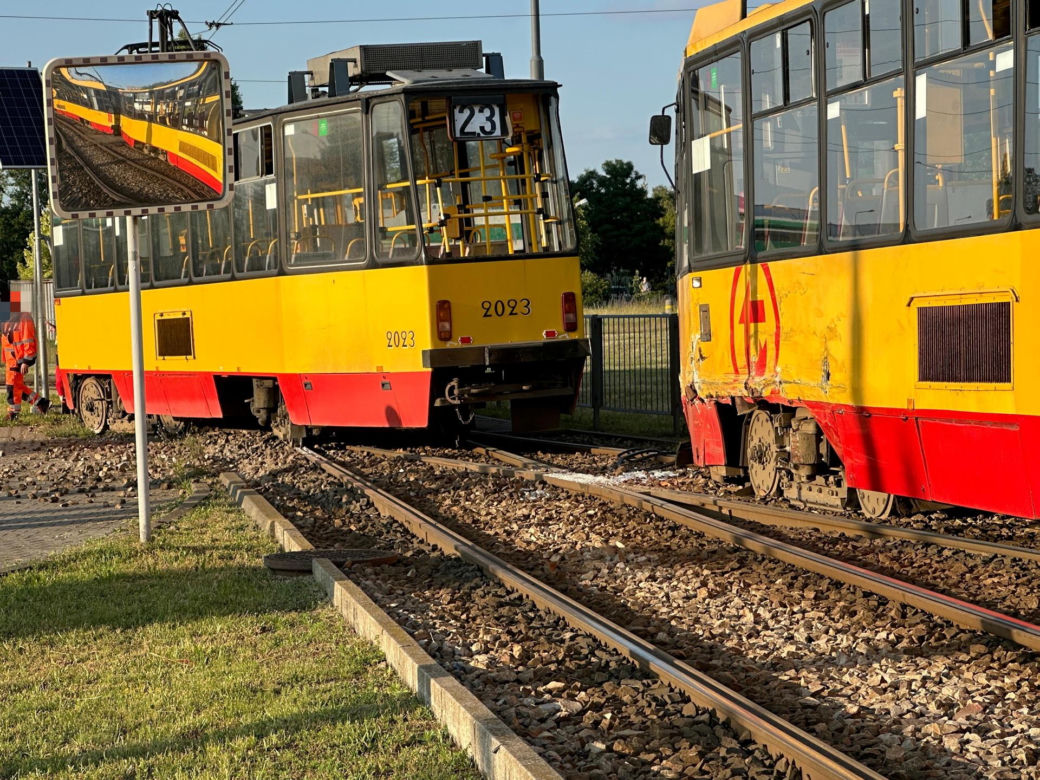 Zderzenie tramwajów - Bemowo