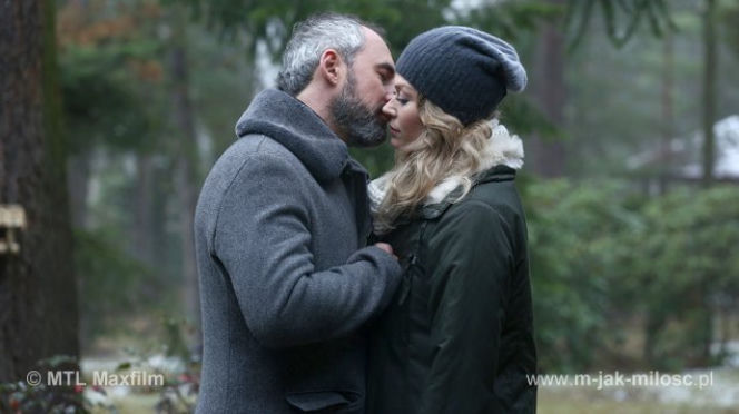 M jak miłość. Anna (Tamara Arciuch), Adam Werner (Jacek Kopczyński)