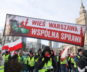 Protest rolników w Warszawie (9.01.2026)