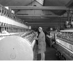 Przędzalnia czesankowa Wel-Tex we Wrocławiu (1966 r.)