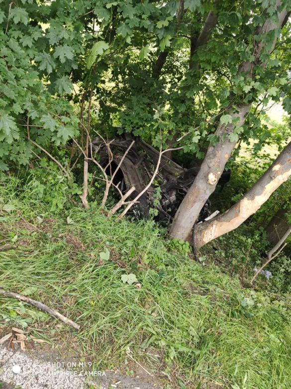 Wypadek w  Boniowicach. 21-latek i 12-latek zostali ciężko ranni