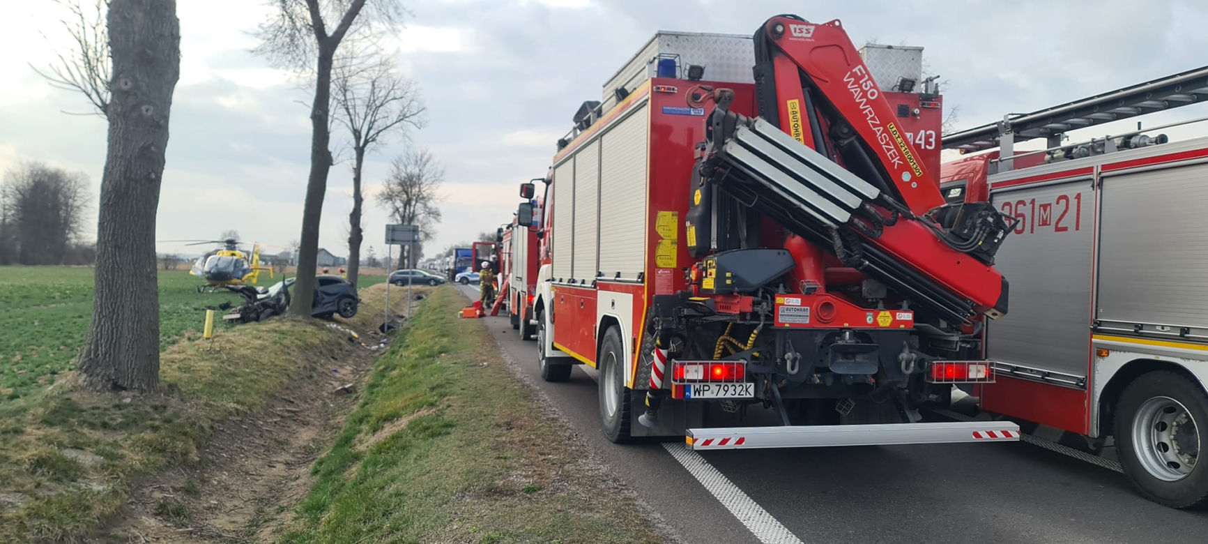 18-latka ciężko ranna po dachowanio opla w Drobinie. Potworny wypadek na DK10 pod Płockiem [ZDJĘCIA]