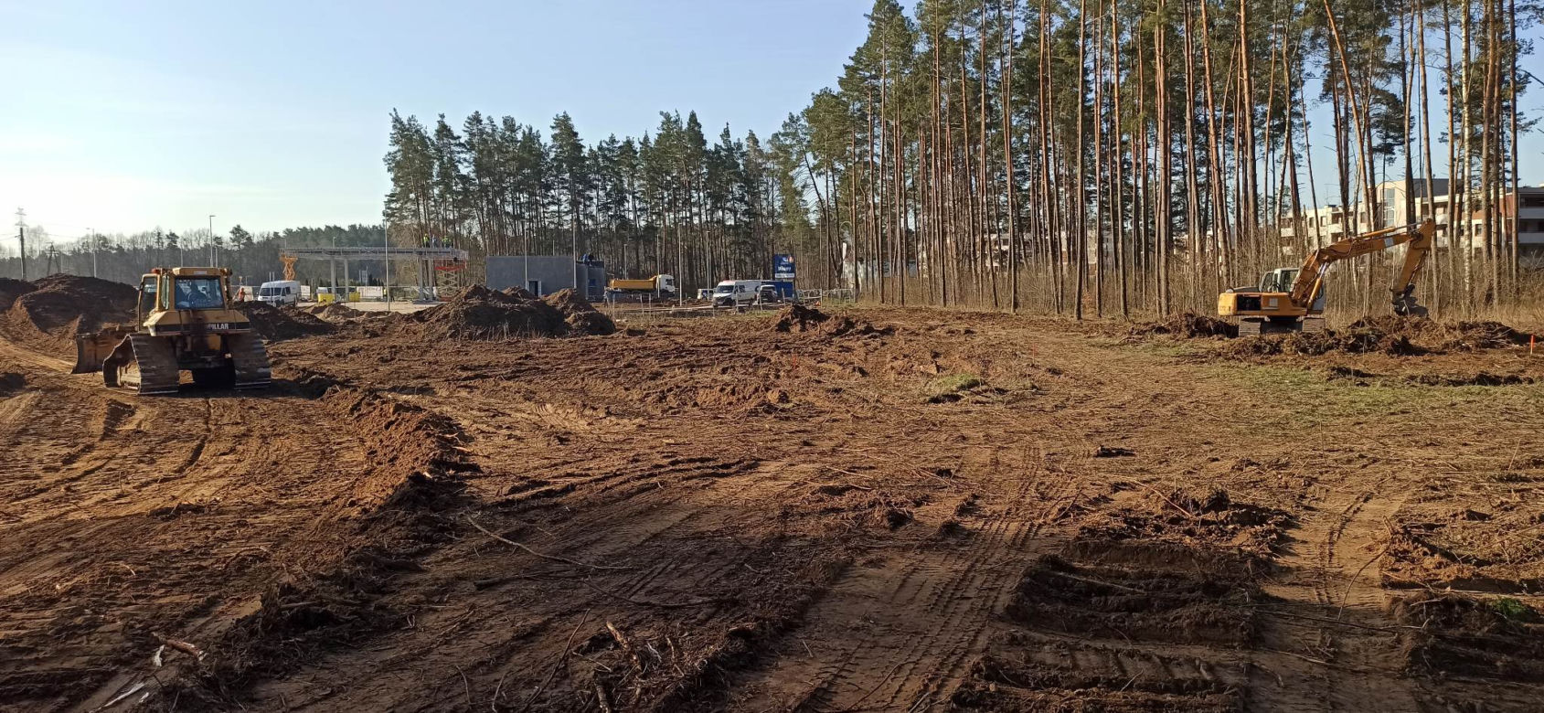 Pod Olsztynem otworzy się sklep Aldi. Właśnie ruszyła budowa dyskontu [ZDJĘCIA]
