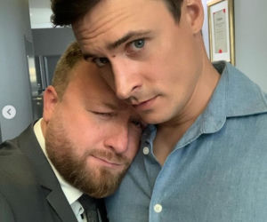 Przyjaciółki 18 sezon. Paweł (Bartek Kasprzykowski), Błażej (Mateusz Damięcki)