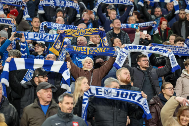 Lech Poznań - Raków Częstochowa: Zdjęcia kibiców z meczu 23. kolejki PKO BP Ekstraklasy