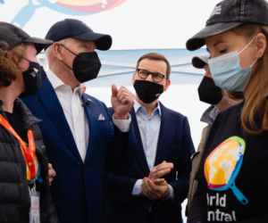 Wizyta prezydenta Joe Biden w Miasto Stołeczne Warszawa - PGE Narodowy