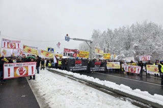 Blokada zakopianki i protesty przeciwko S7. Mieszkańcy są zdesperowani, chodzi o setki domów