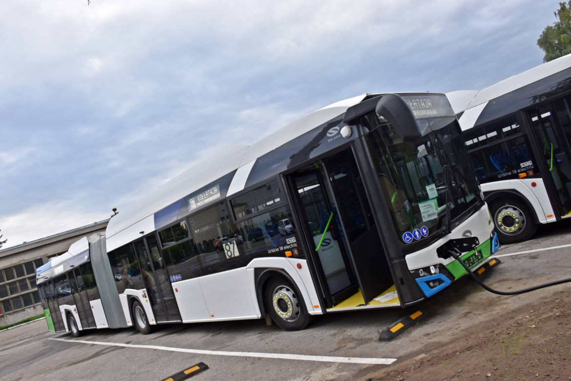 Nowe elektryczne autobusy