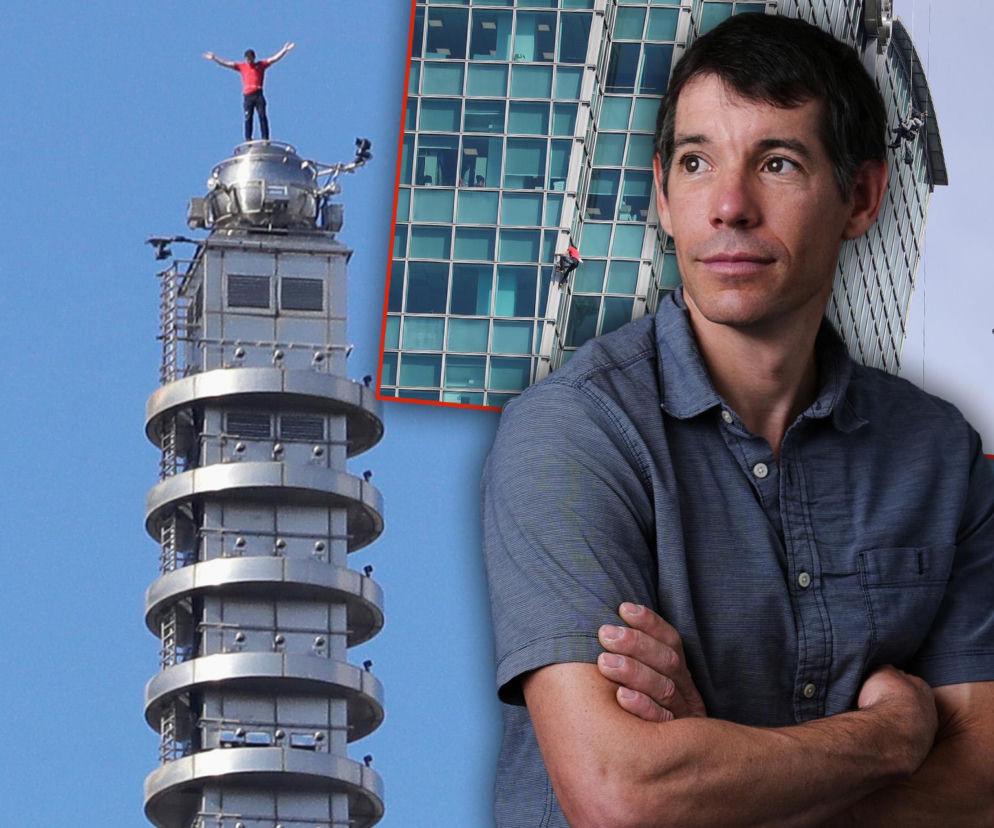 Alex Honnold wspiął się na wieżowiec Taipei 101