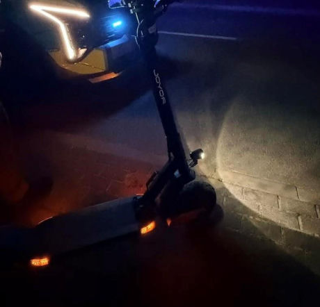 Węgrów: Pijany 16-latek jechał hulajnogą elektryczna. Został zatrzymany przez policję!