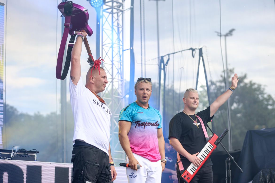 Śląska Scena Letnia na promenadzie przy Stadionie Śląskim w Chorzowie