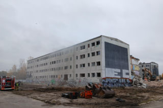 Rozbiórka osiedla Dudziarska, październik 2026