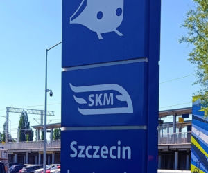 Murale na przystanku SKM Łasztownia