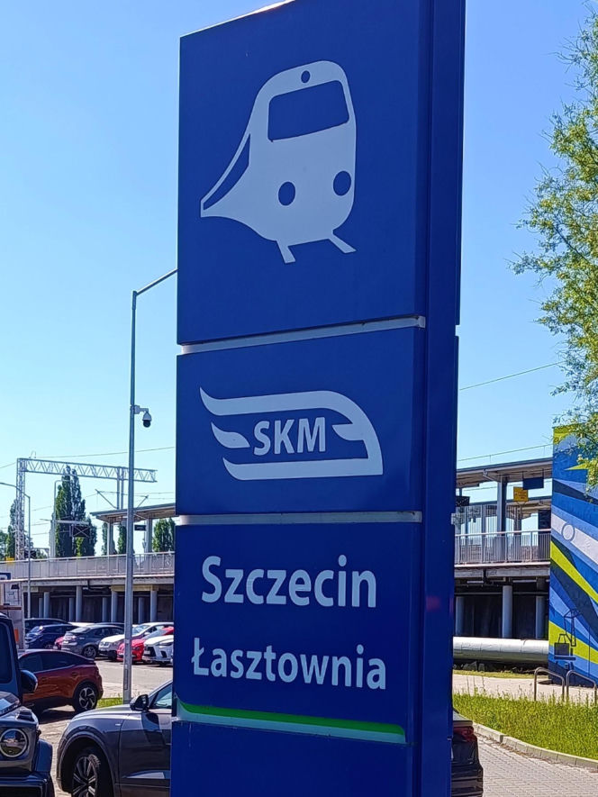 Murale na przystanku SKM Łasztownia