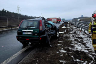 Droga w obu kierunkach jest całkowicie zablokowana