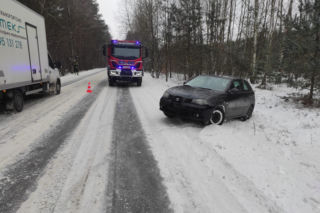 Wypadek na terenie gminy Adamów