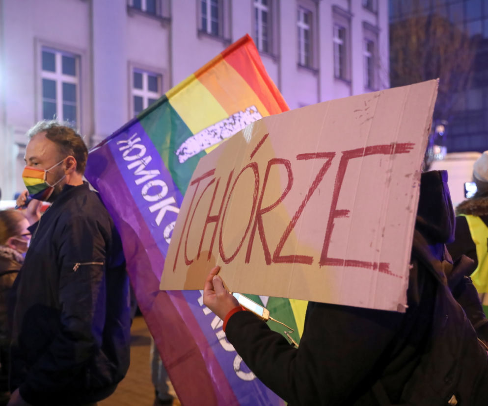 Manifestacja wsparcia dla Adama Bodnara w Warszawie
