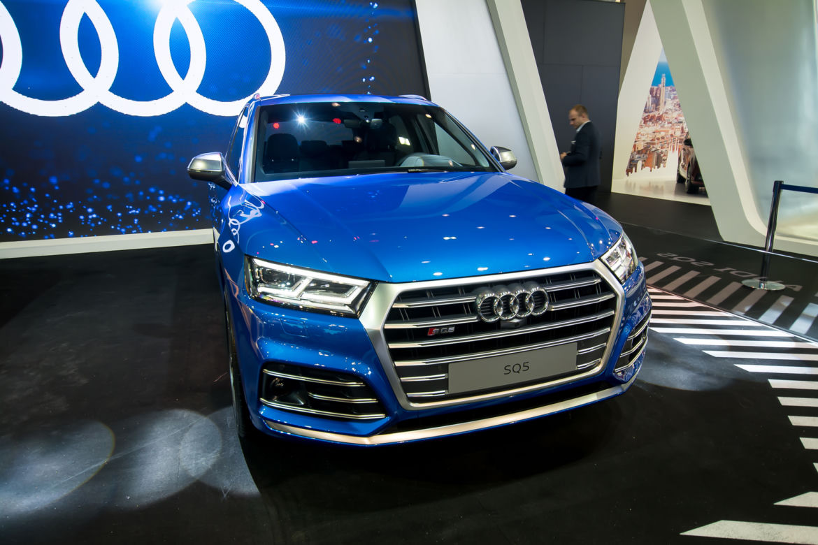 Audi SQ5 na Poznań Motor Show 2017