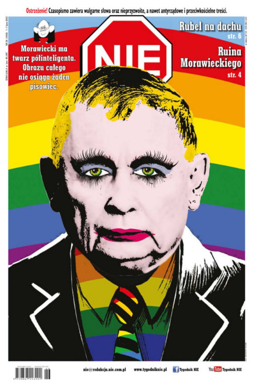 Najbardziej skandaliczne okładki Tygodnika NIE