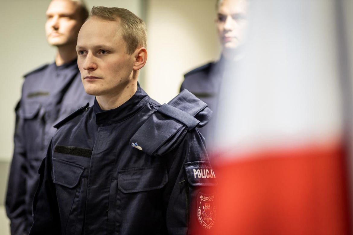 Nowi funkcjonariusze w szeregach Wielkopolskiej Policji