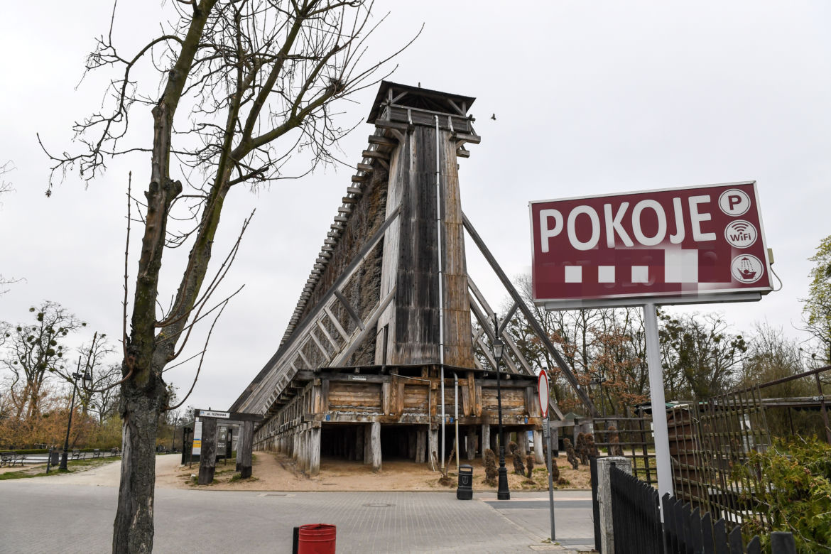  Pusty i bezludny Ciechocinek w dobie koronawirusa