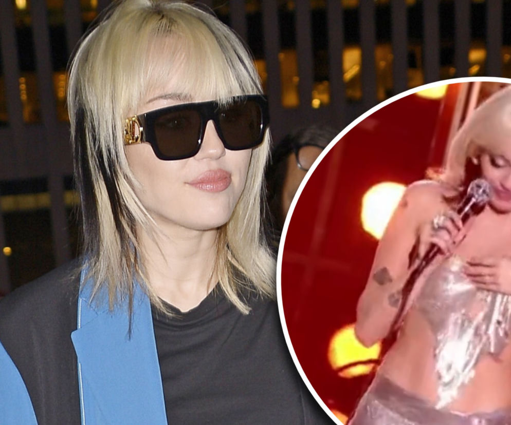 Miley Cyrus zaliczyła wpadkę na Sylwestrze
