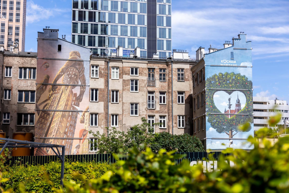 Murale w Warszawie