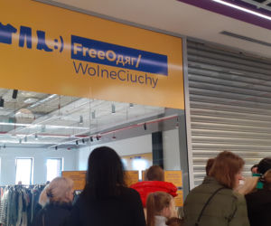Wolne Ciuchy - to tutaj Ukraińcy znajdą darmowe ciuchy [GALERIA]