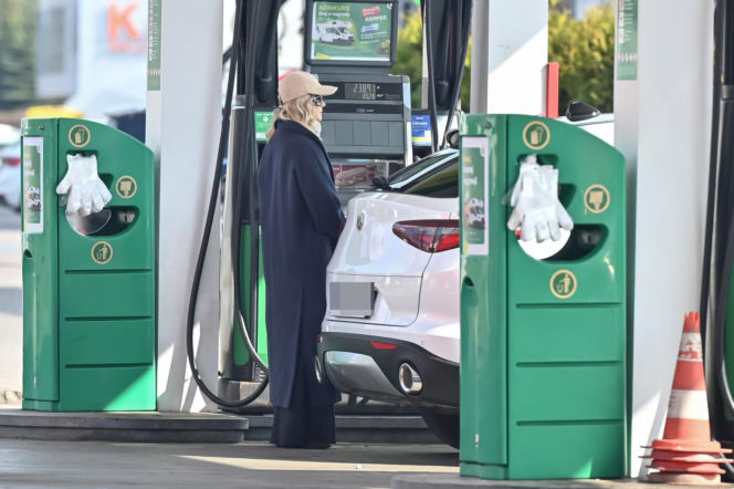 Grażyna Torbicka pruje na czerwonym