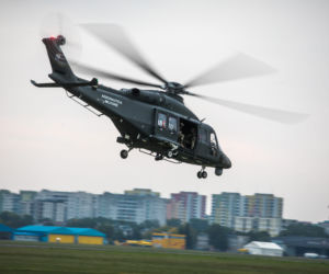 Lecieliśmy nowym wojskowym śmigłowcem nad Warszawą
