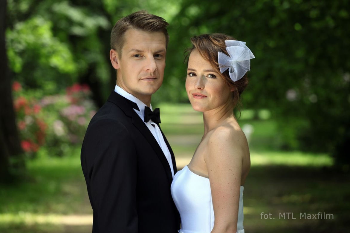 M jak miłość odc. 1076. Ala (Olga Frycz), Paweł (Rafał Mroczek)