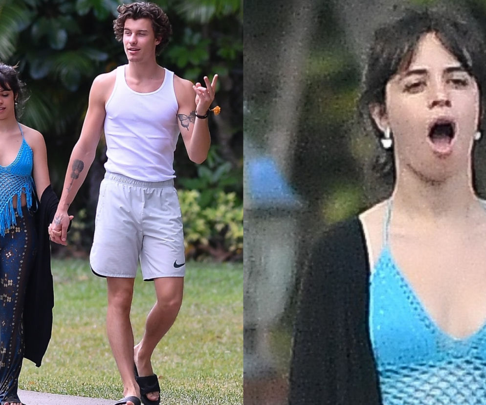 Shawn Mendes i Camila Cabello na spacerze