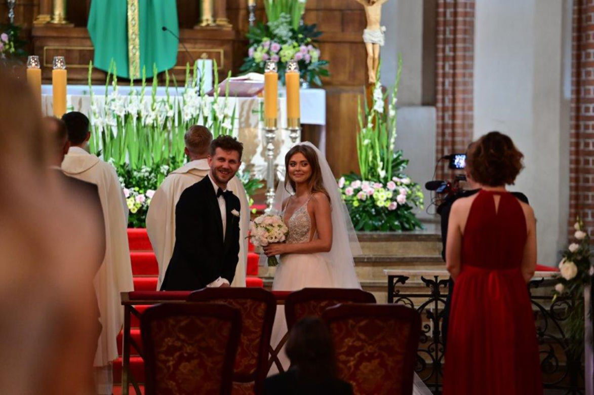 Ślub Antka Królikowskiego i Joanny Opozdy