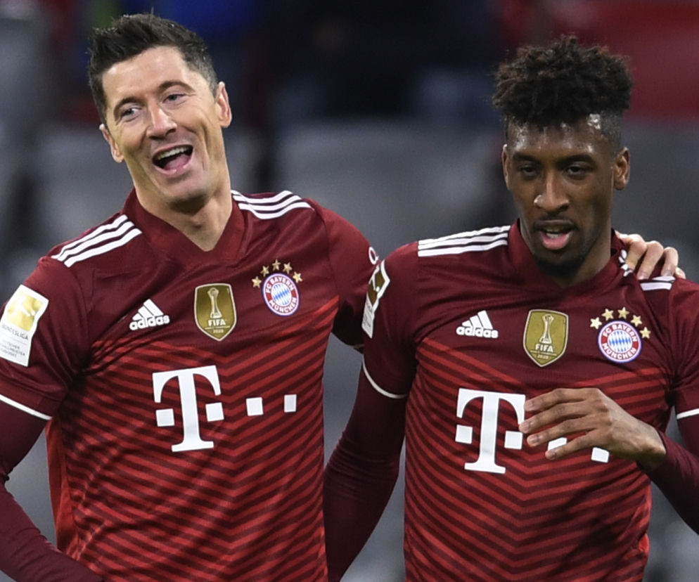 Robert Lewandowski, Bayern Monachium, Kingsley Coman