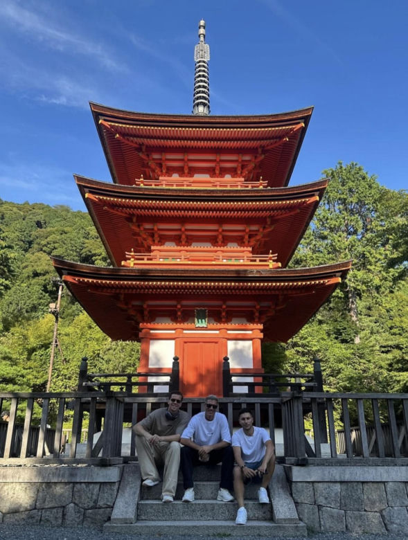 Lewandowski i Szczęsny w Kyoto