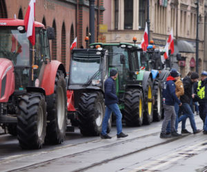 Strajk rolników w Bydgoszczy [ZDJĘIA]