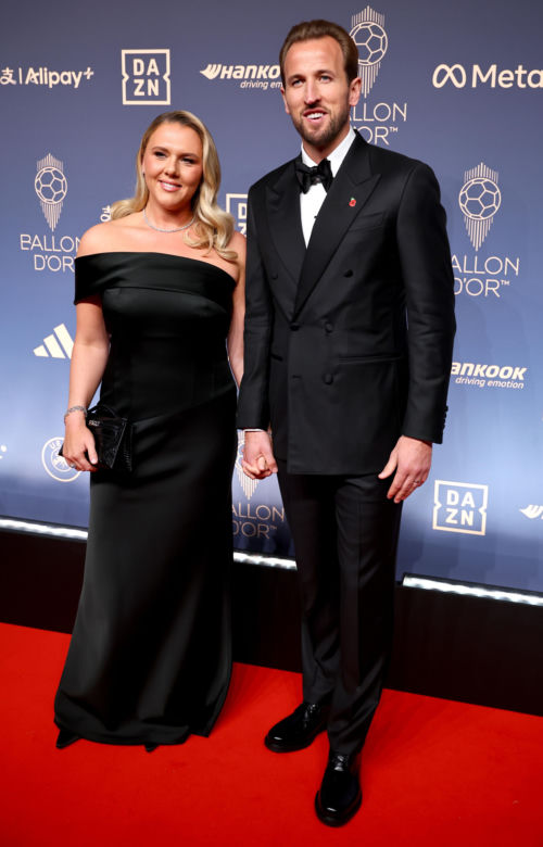 Harry Kane i jego żona Katie Goodland