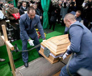 Rzeźnik nie chciał pożegnać rodziców