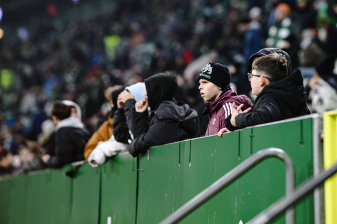 Lechia Gdańsk - Górnik Zabrze, zdjęcia kibiców i zawodników z meczu 18, kolejki PKO BP Ekstraklasy