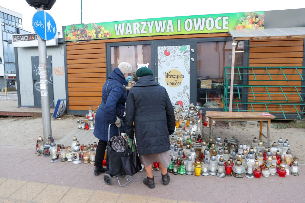 Całe Ząbki opłakują zamordowanego sklepikarza