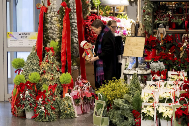 Minister kultury ruszyła na świąteczne zakupy